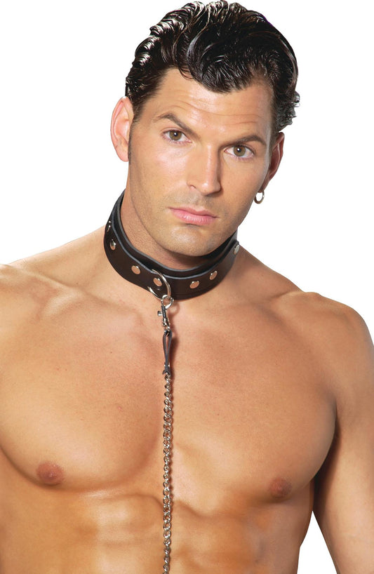 Leather Collar W- O Ring